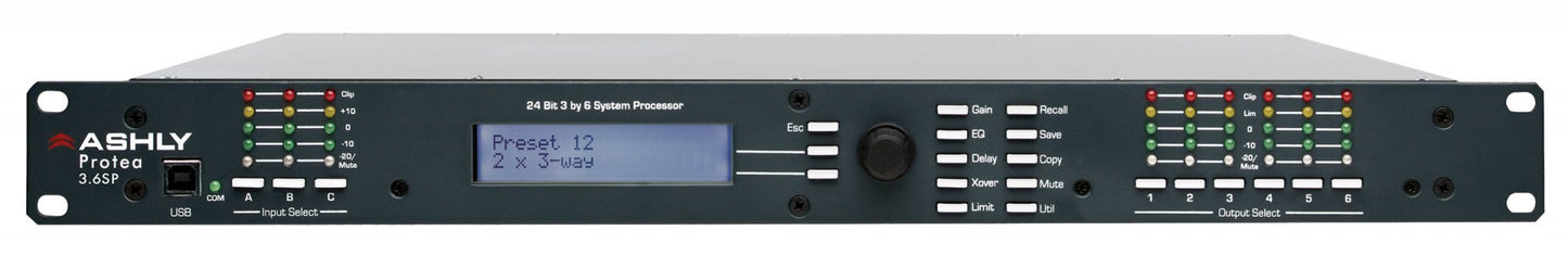 Ashly DSP Loudspeaker Processor