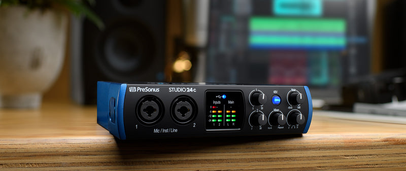 Presonus Studio24C 2-in/2-out USB-C Audio Interface