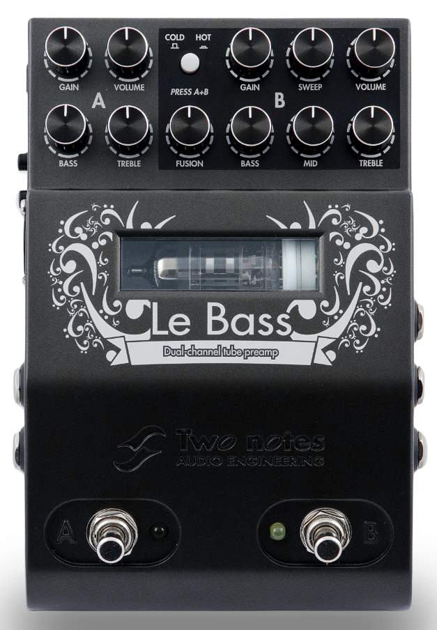 Two Notes Le Bass - 2-channel Tube Bass Preamp (Left 1)