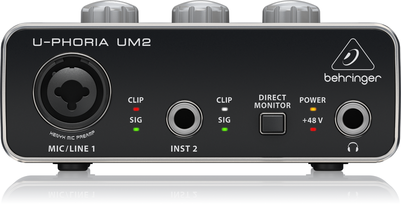 Behringer U-Phoria UM2 USB Audio Interface