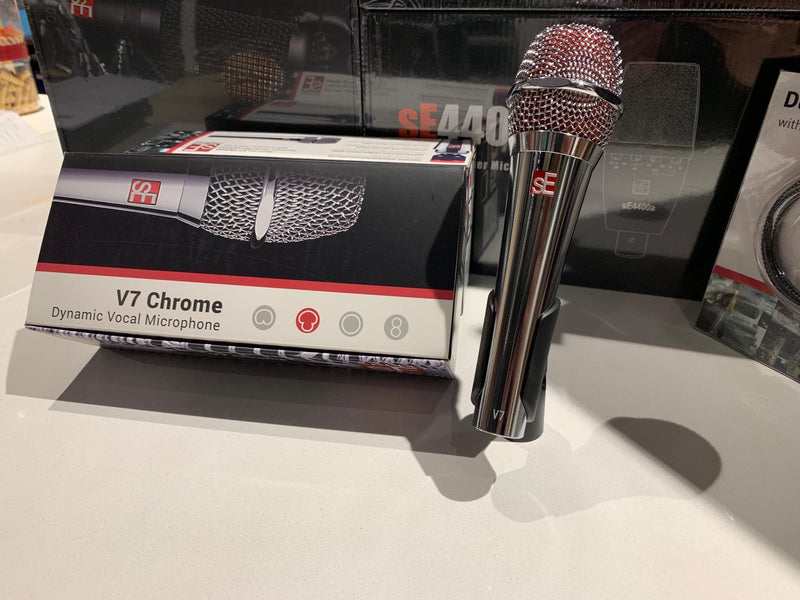 sE Electronics V7 Dynamic Microphone Chrome